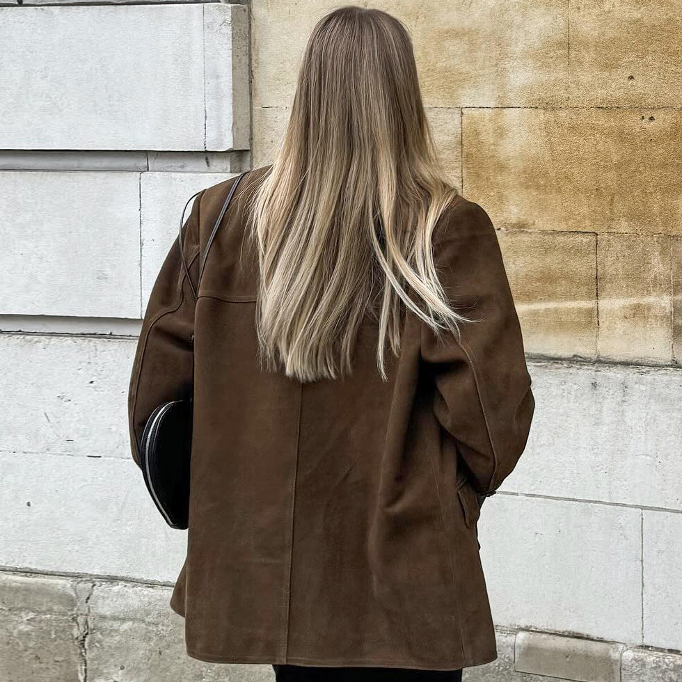 SUNA Maeve Suede Jakke til Damer – Let og Åndbar Kvalitet