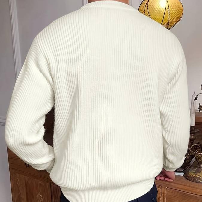 SUNA Cala Nova - Klassisk Elegant Sweater Til Mænd