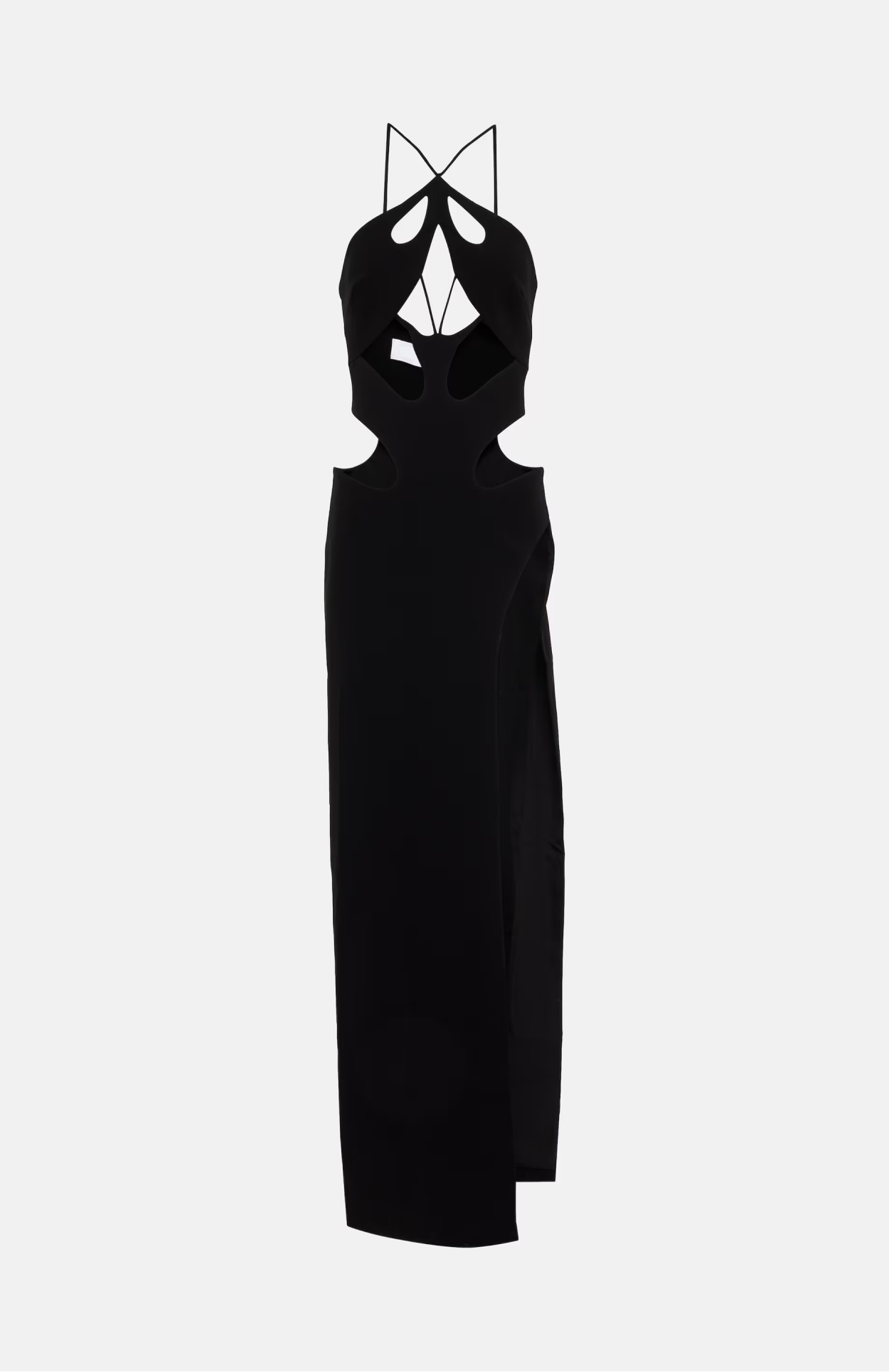 SUNA Catch Me Maxi Kjole – Chik Halterneck Design med Sideslids - Maxi Kjole, Halterneck, Mode, Sommerkjole