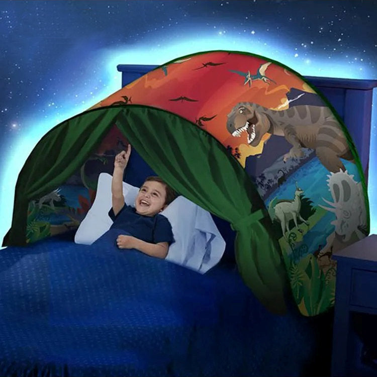 SUNA Magisk Sengetelt til Børn - EnchantedDreams Design Dinosauer