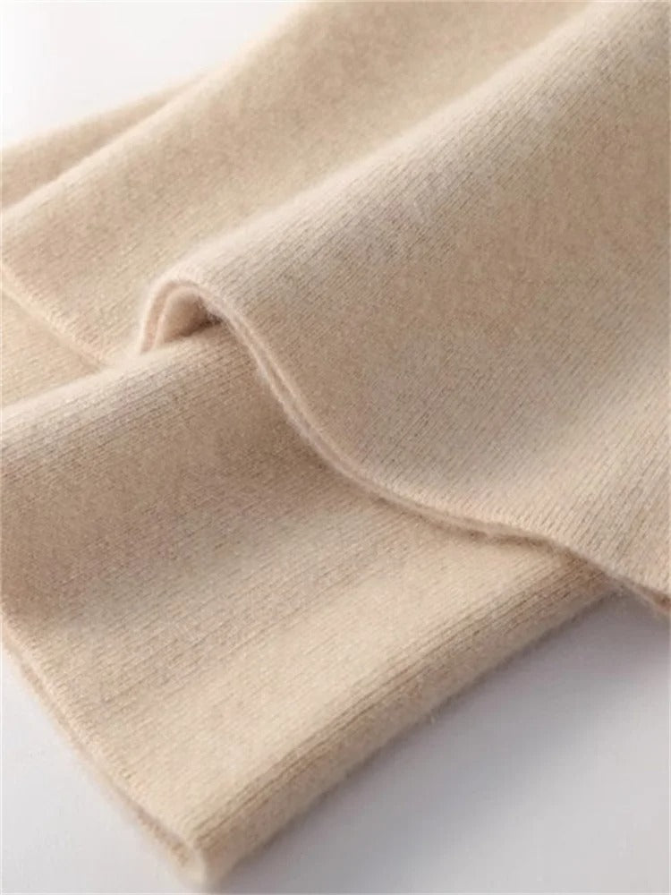 SUNA 3Leaves Kvinders Cashmere Komfort Bukser til Daglig Brug