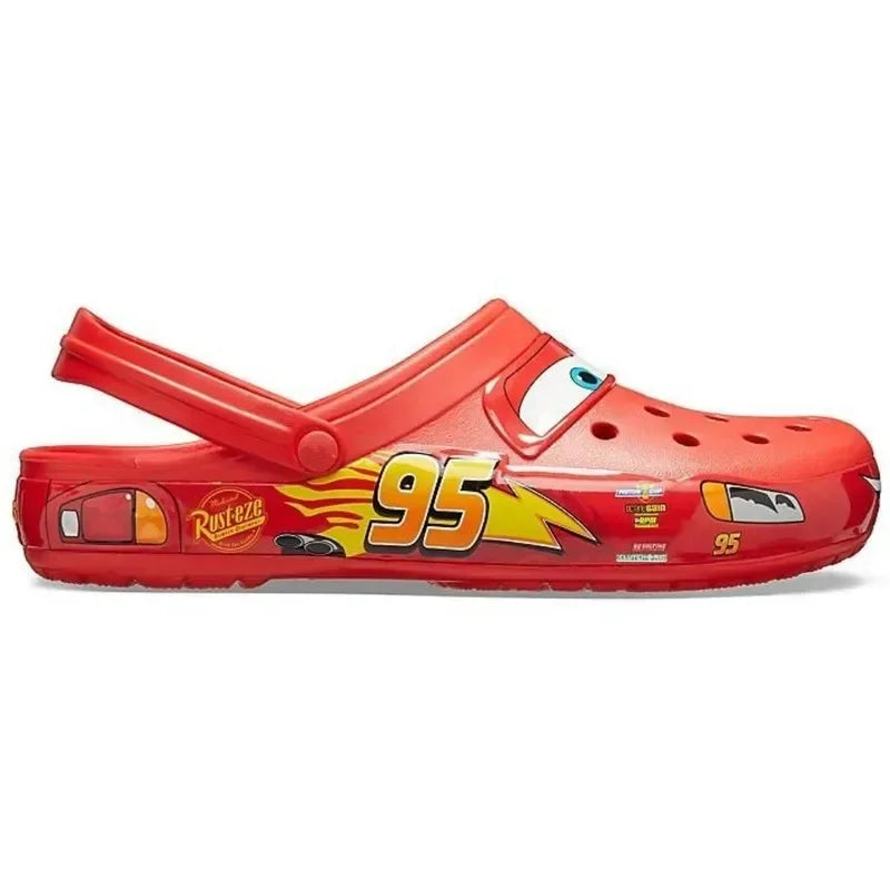Pixar McQueen Crocs Til Børn Med Skridsikre Såler SUNA