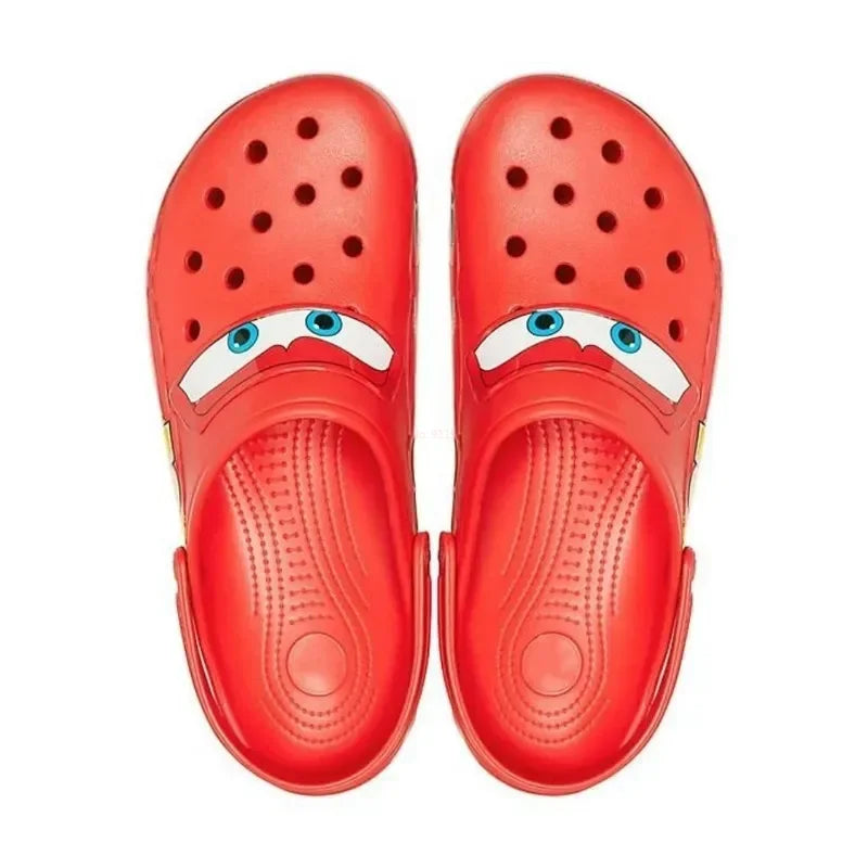 Pixar McQueen Crocs Til Børn Med Skridsikre Såler SUNA