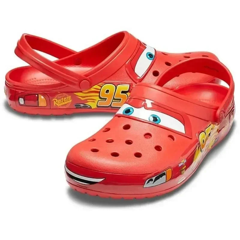 Pixar McQueen Crocs Til Børn Med Skridsikre Såler SUNA