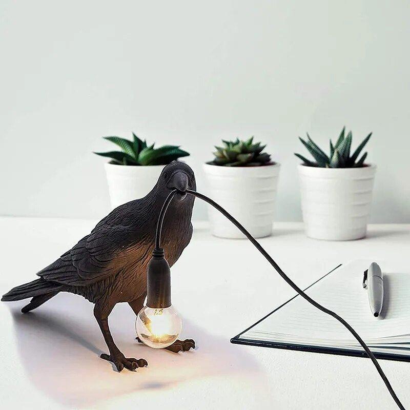 Krage Vogel Lampe til Unik Indretning SUNA