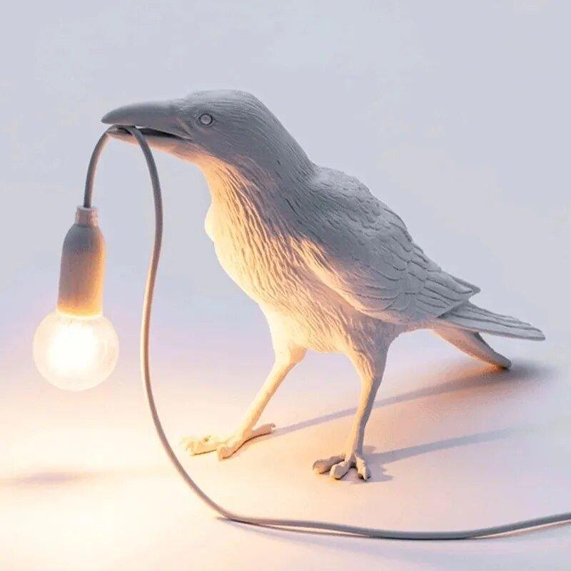 Krage Vogel Lampe til Unik Indretning SUNA
