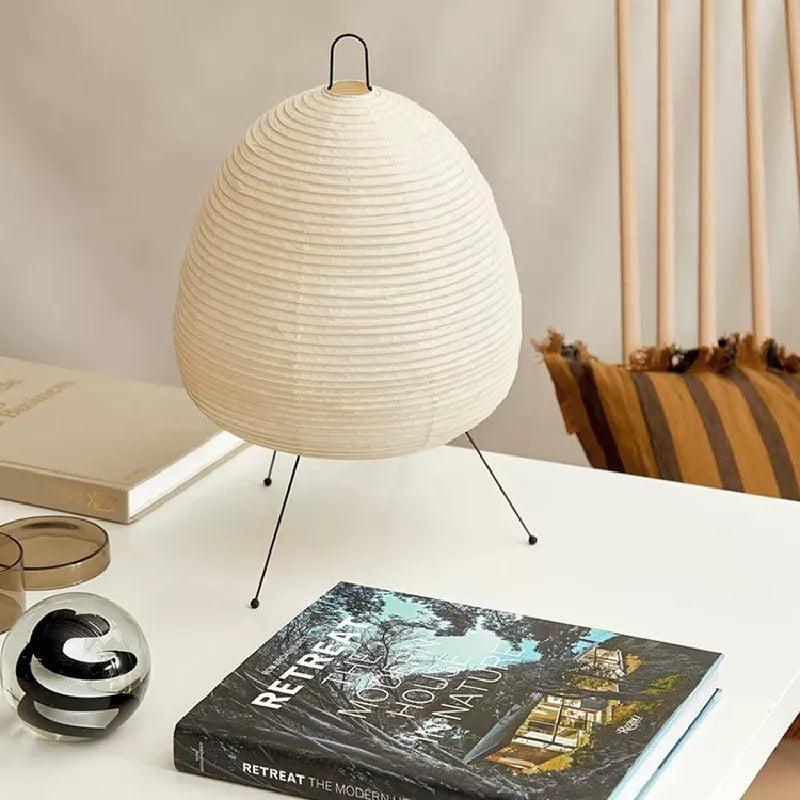 Noguchi Rispapir Gulvlampe - Elegant Belysning til Dit Hjem SUNA