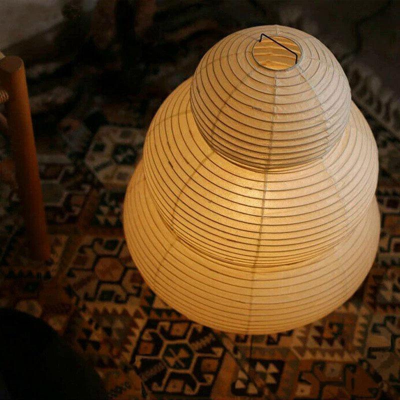 Noguchi Rispapir Gulvlampe - Elegant Belysning til Dit Hjem SUNA