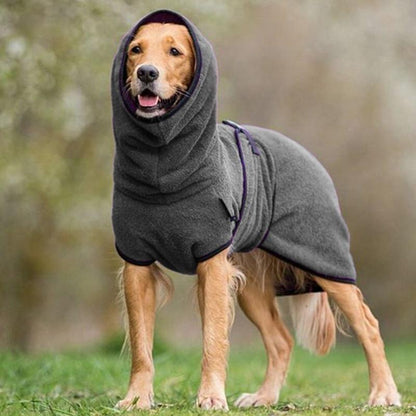 Blød Kæledyr Badekåbe til Hund/Rad Høj Kvalitet Lille/Mellem Lyseblå 100% Bomuld Komfortabel Vaskbar Pet Apparel SUNA Mørkegrå S