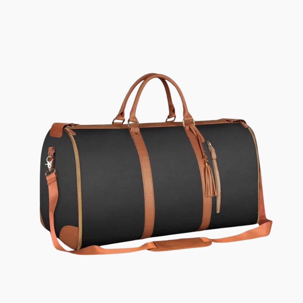 SUNA Rejsetaske XL Håndbagage Sort Brun