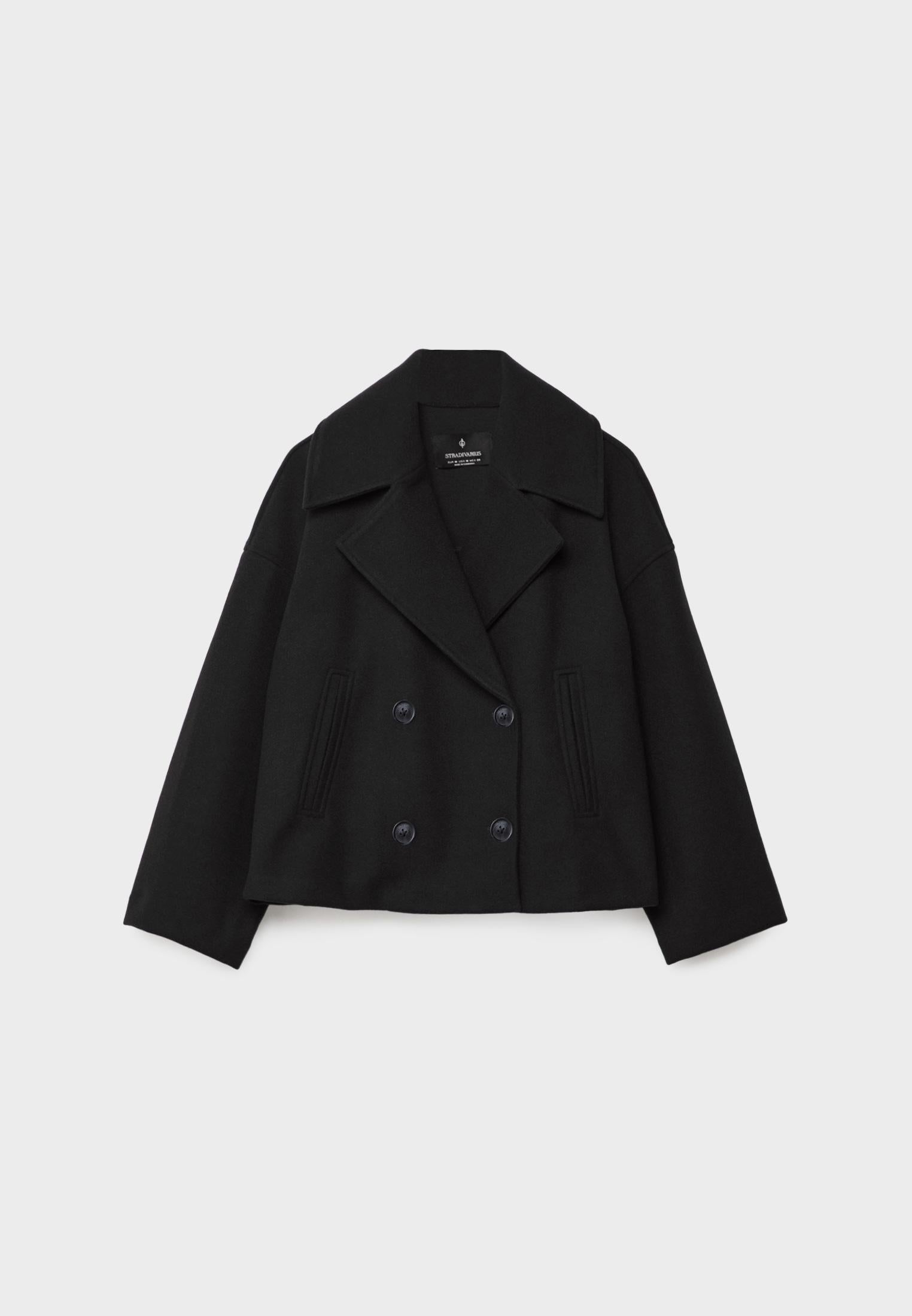 SUNA Korte Dobbeltradede Jakker | Elegant og Tidløs Stil